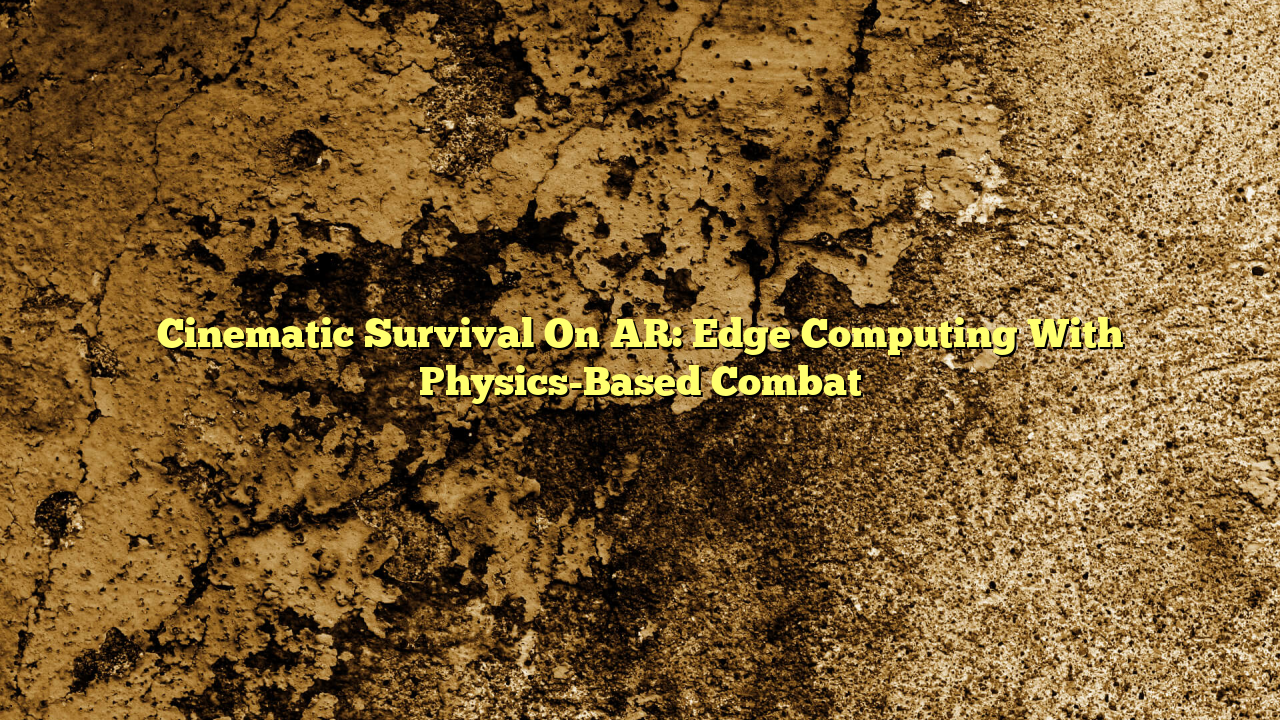 Cinematic Survival On AR: Edge Computing With Physics-Based Combat